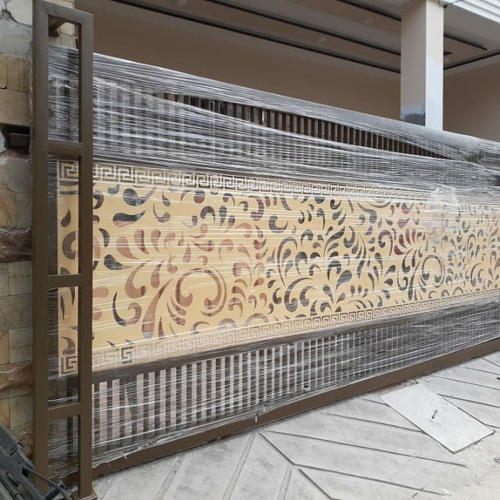 [Ori] Pintu Pagar Laser Cating Terbatas