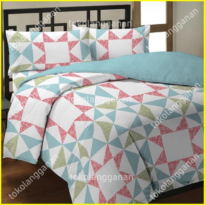 [New] Linotela Bed Cover Microfiber Baisley Berkualitas