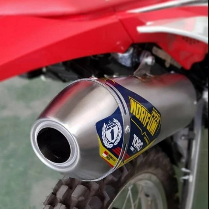 ✨Termurah Knalpot Racing Klx 150 Norifumi Torc/ Knalpot Norifumi Torc Klx 150 Limited