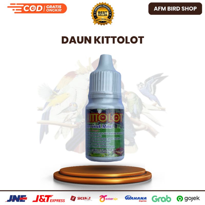 Daun Kitolot Tetes 10 ml Obat Mata Katarak Ampuh & Anti Snot pada Burung