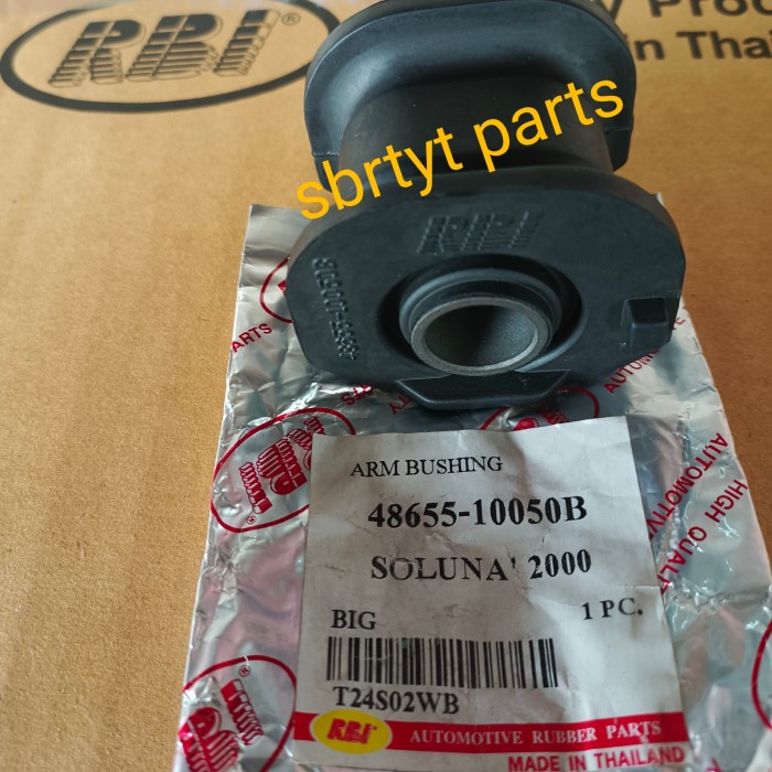 bushing arm sayap depan soluna besar rbi terlaris