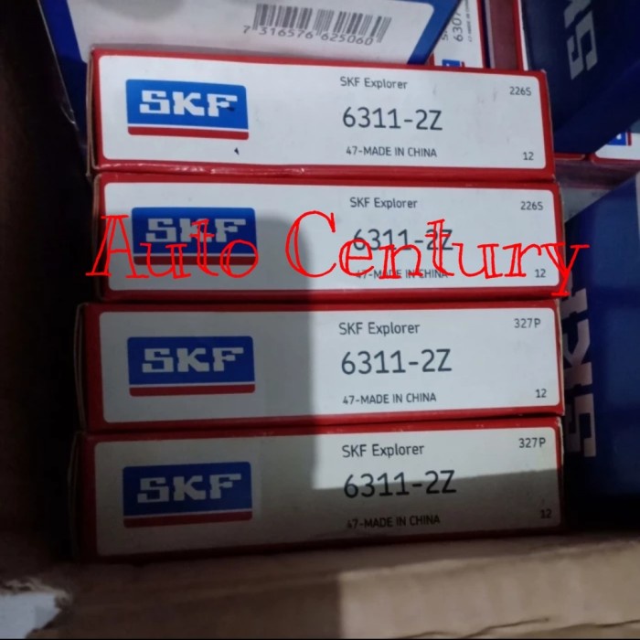 BALL BEARING 6311ZZ 6311 2Z 6311ZZ SKF terbaik