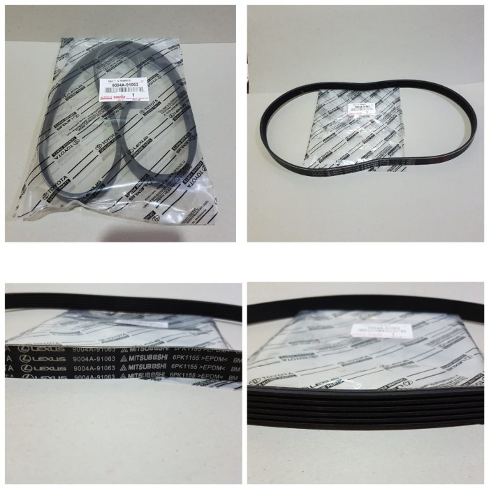 Fan belt Van belt 6pk1165 agya star