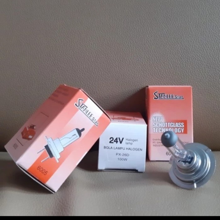 Bohlam/Lampu Bumper/Bemper Halogen H7/H 7 24V-100W STANLEE (6005) deal