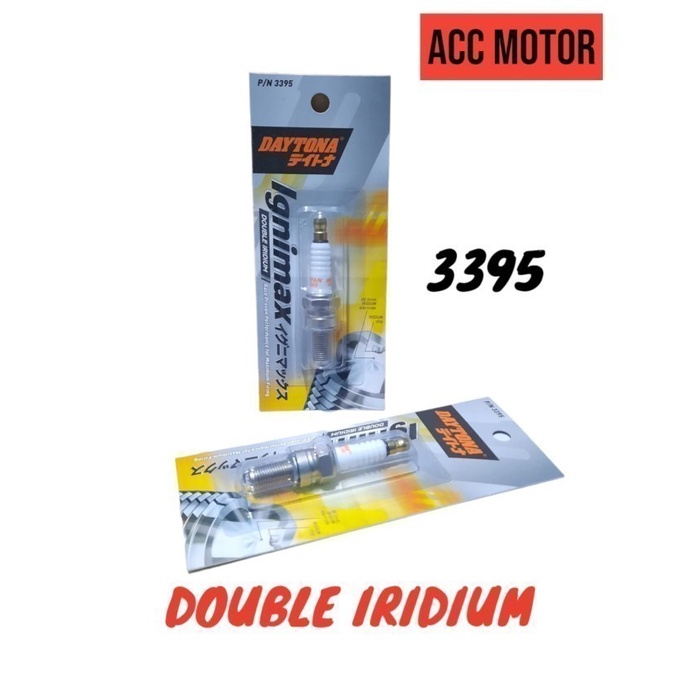 Busi Motor Double Iridium Honda CS1 - Nova Sonic Daytona IGNIMAX 3395 best
