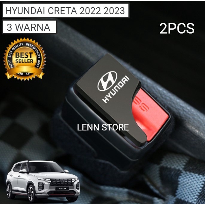 Colokan Seatbelt Metal Mobil Anti Alarm Hyundai Creta 2022 2023 star