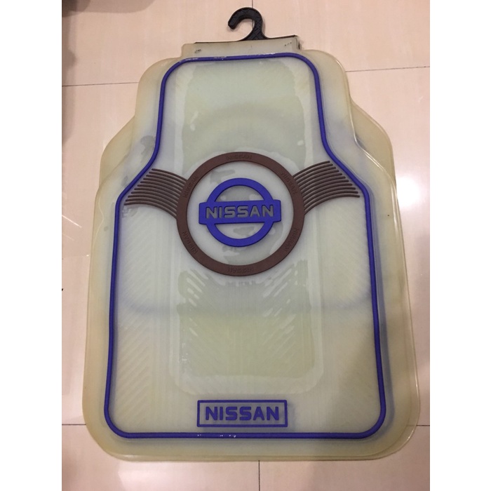 karpet mobil motif nissan bening Universal 2 baris best