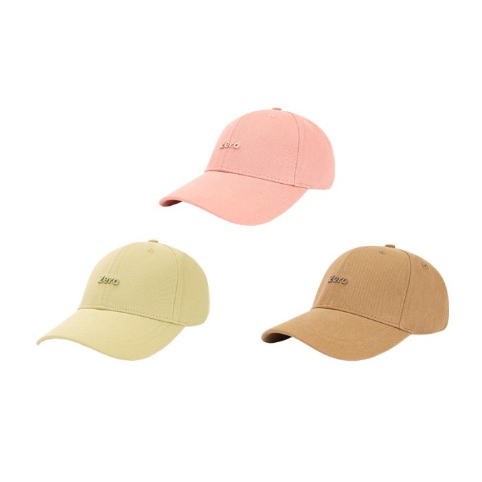 Kkv Ohgo Topi Baseball Pria Wanita Dewasa Warna Pastel Bordir Tulisan