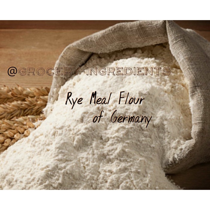 

RYE MEAL FLOUR OF GERMANY/ TEPUNG GANDUM DARI JERMAN - 1KG