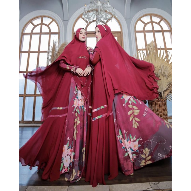 (COD) New Gamis Syari Rayola by Eldeena