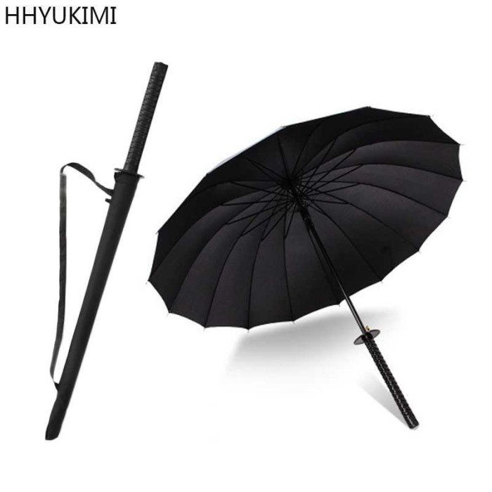 HHYUKIMI PAYUNG UNIK JEPANG BENTUK SAMURAI KATANA B062 ORIGINAL