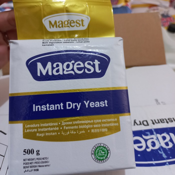 

Terlaris INSTANT DRY YEAST/RAGI INSTANT MAGEST/ANGEL YEAST 500 GRAM ORI MURAH SALE