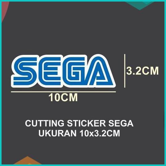 

Cutting Sticker SEGA Games 10x3.2cm Stiker Game 20JVLZ3 perkakas 30OC