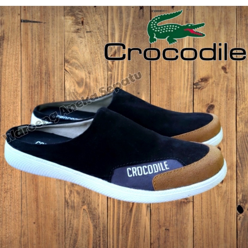 Sepatu Sandal Casual Crocodile Pria Slip On Footwear Pria Sepatu Sandal Kasual Sepatu Sandal Selop S