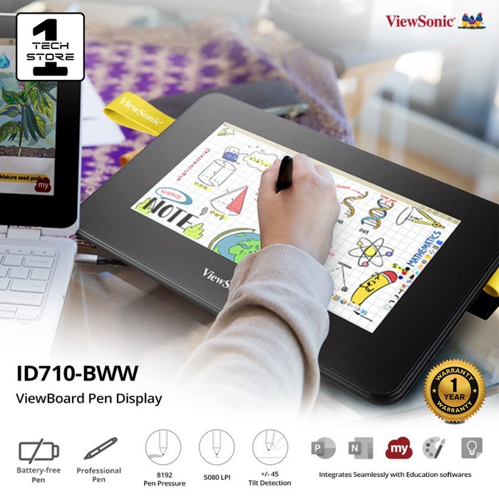 

Promo Pen Display Viewsonic Viewboard Id710 7" Screen Drawing Pad