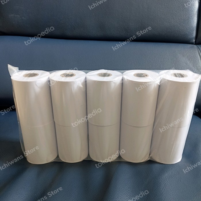 Promo Kertas Struk Kasir Hvs 1 Ply 75X65 Paper Roll 1Ply 75 X 65/75X60/75X55