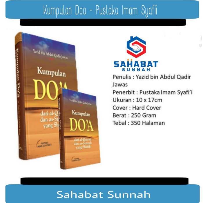 

sale Buku Kumpulan Doa Ustadz Yazid - Pustaka Imam Syafii Termurah