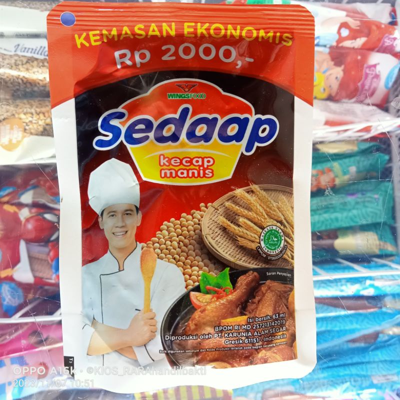 

SEDAAP kecap manis 63 ml