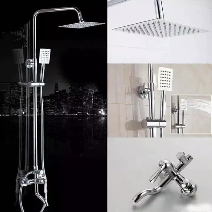 Promo Shower Tiang Air Panas Dingin Kuningan / Kran Column / Model Toto