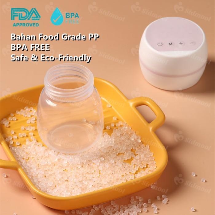 Sidmool Pompa Asi Elektrik Portable Painles Single Breast Pump