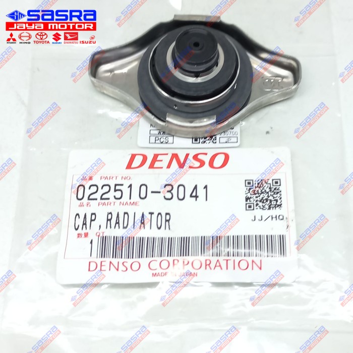 Tutup Radiator DENSO ORI 1.1 Bar 3041 Model Kug Lebar - Radiator Cap DSO.022510-3041 #sja