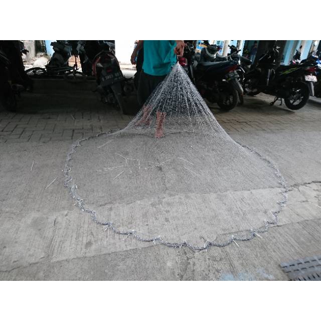 Jala Lempar 1.5 Meter 5 Feet Untuk Ikan Dan Udang
