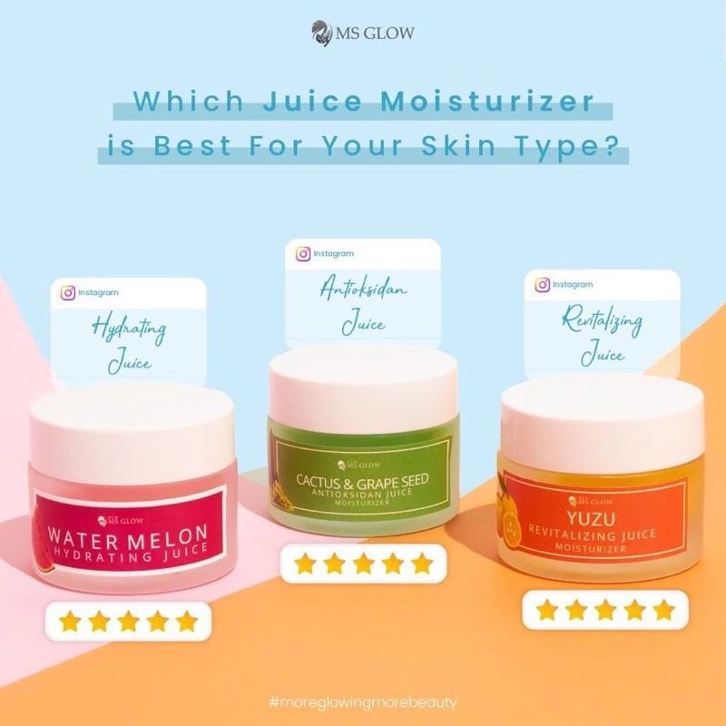 MS GLOW ORIGINAL RESMI/MOUISTURIZER MS GLOW BPOM