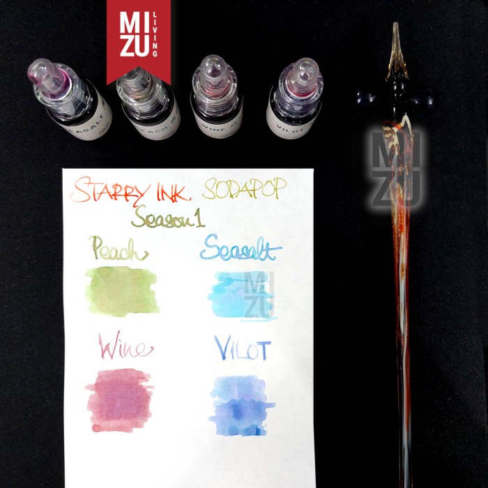 

Sarila Starryink Sodapop Season 1 & 2 High Shading Fountain Pen Ink