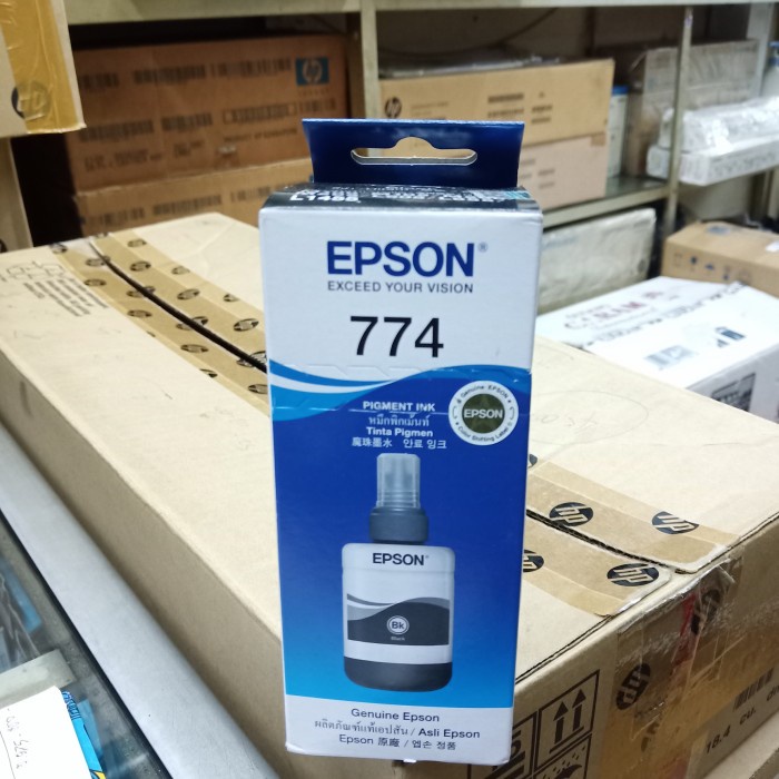 

For Sale Tinta Epson 774 Black Original Garansi