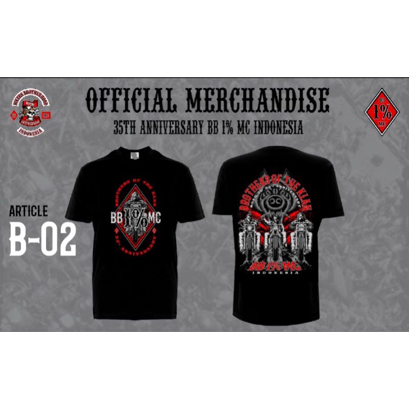 tshirt official merchendise anniversary bb1%mc b02