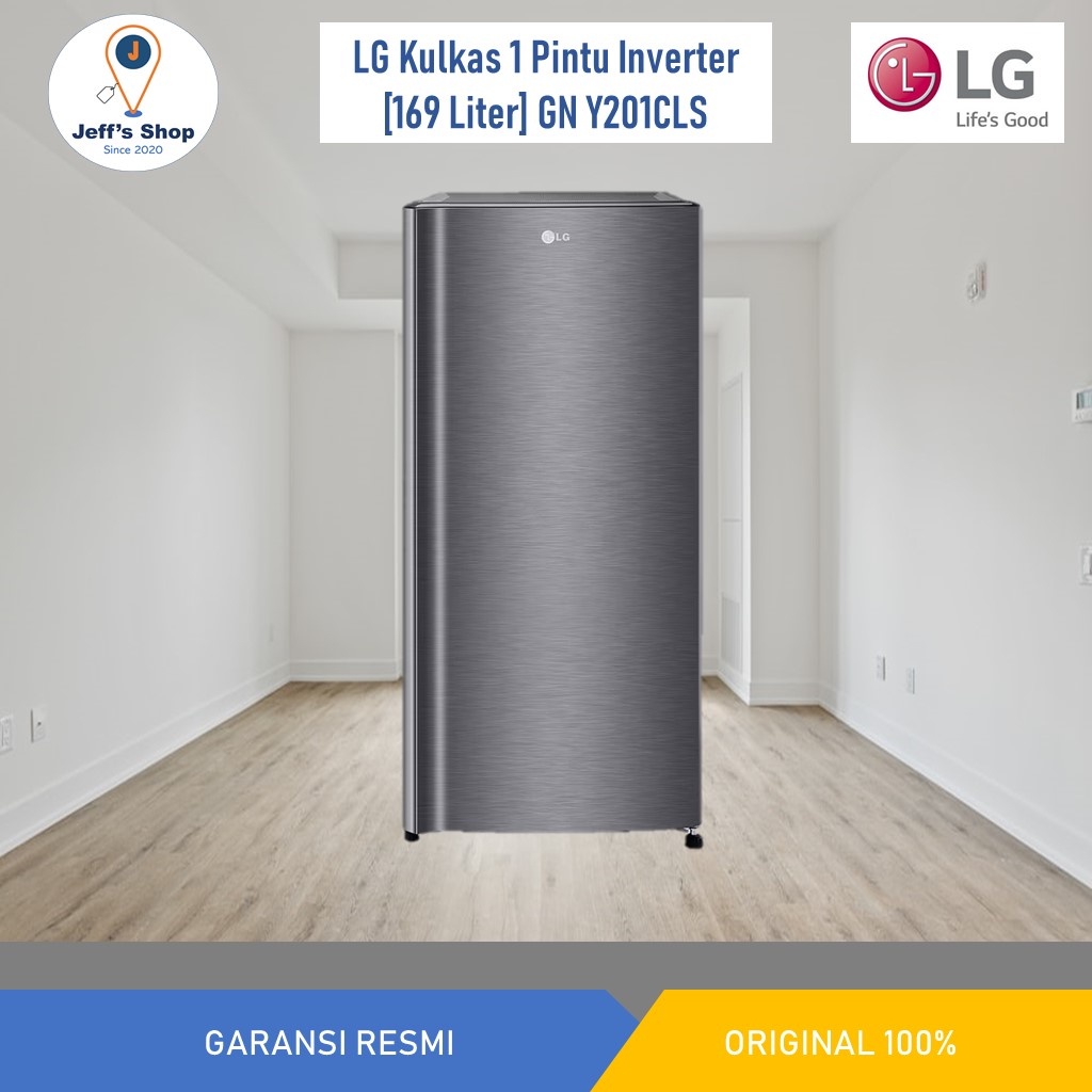 LG Kulkas 1 Pintu Inverter [169 Liter] GN Y201CLS