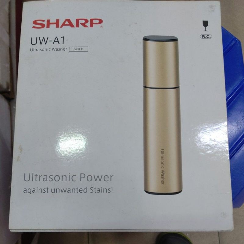 Sharp UW-A1 Ultrasonic Washer Portable Pembersih Ultrasonik - Rose Gold, Silver, Pink, Champagne Gold