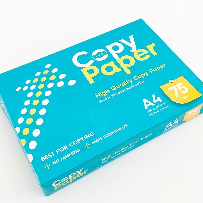 

Baru COPY PAPER 75GR A4 F4 FOLIO G0SEND GR4B INSTAN ONLY / KERTAS FOTOCOPY / KERTAS PRINT !!