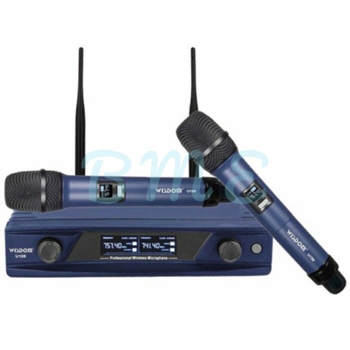 MIC WIRELESS WISDOM U133 / U 133 ORIGINAL 2 MIC PEGANG