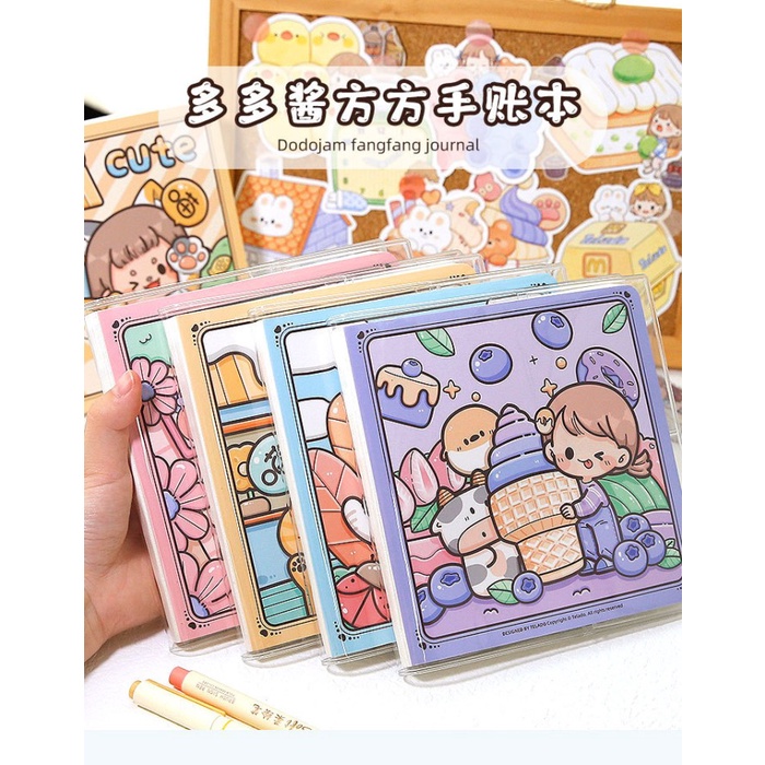 

TLD004 BUKU DIARY JURNALING DODOJAM FANGFANG JOURNAL 80LBR