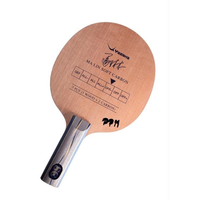 Yasaka Ma Lin Soft Carbon - Blade Bat Bet Tenis Meja Pingpong