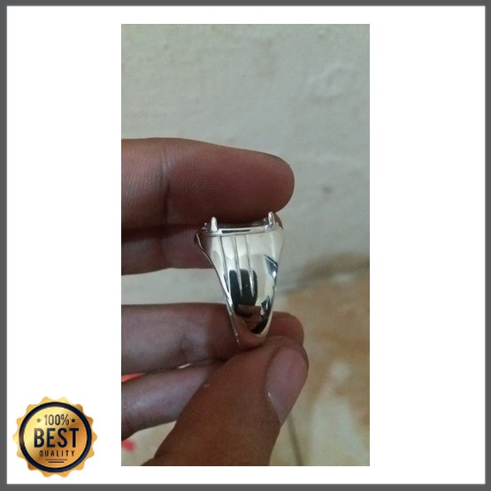 Mei New Emban Cincin Perak 925 Model Simpel Code 03 ( Sedia Tanam Atau