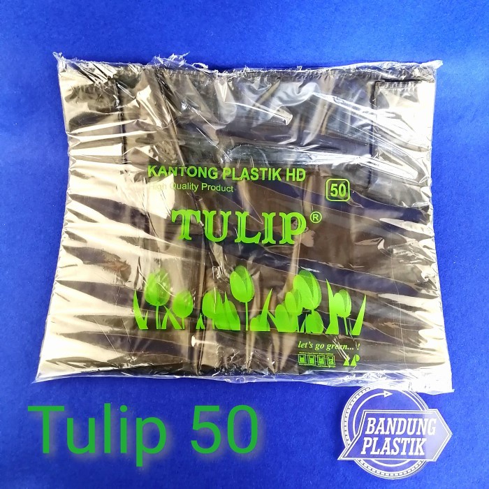 

Promo Kantong Plastik Kresek Hd Tulip Ukuran 50 / Hitam Terbaru