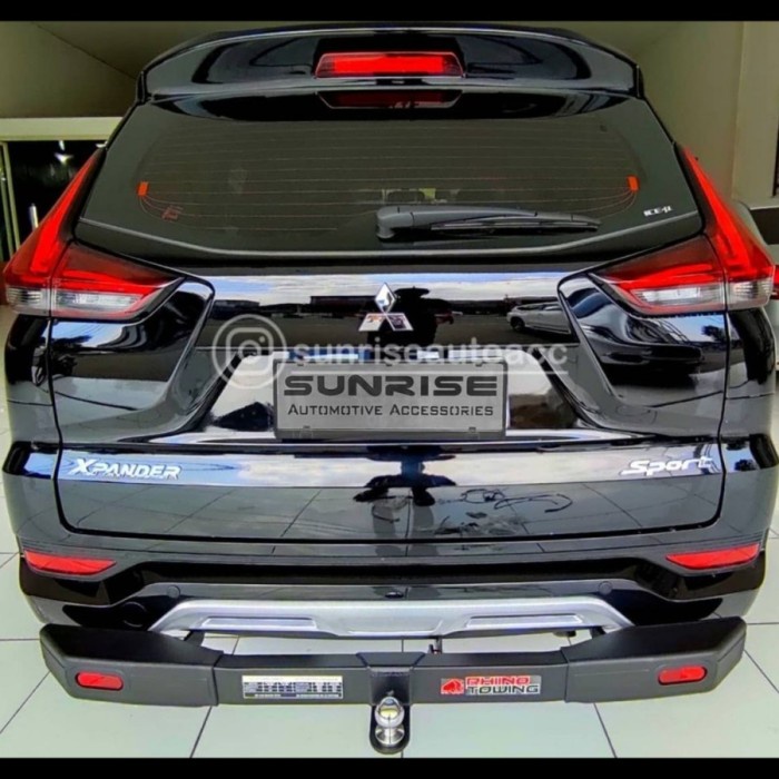 Tanduk Belakang Towing Bar Rhino Bumper Guard Xpander Besi New