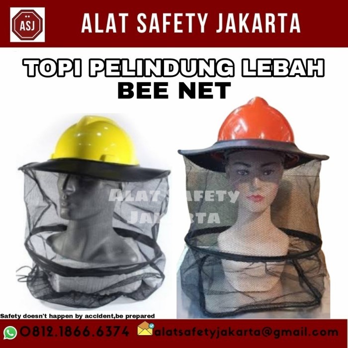 Baru Topi Pelindung Lebah / Safety Bee Net Topi Pelindung Wajah Dari Lebah