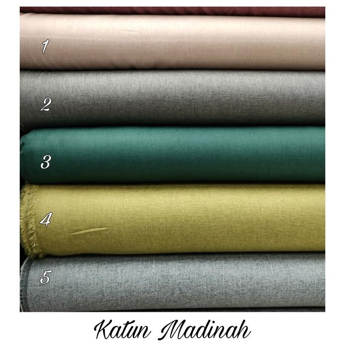 Ready Pakaian Muslim . Kain Katun Madinah . Bahan Baju Koko, Gamis, Couple Berkualitas