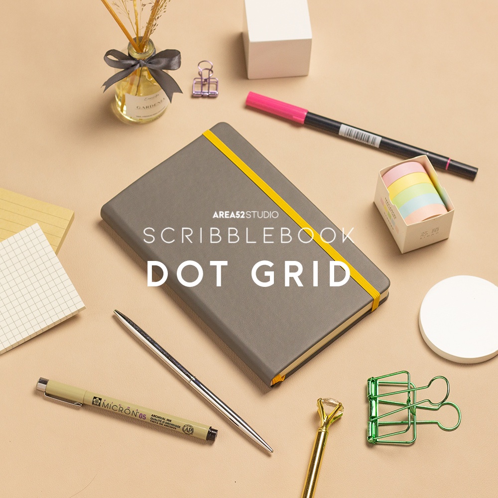 

Scribblebook Dot Grid / Notebook / Bulletjournal / Planner