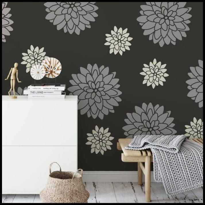 

TERMURAH FLOWER STENCIL MOTIF 30 !!!
