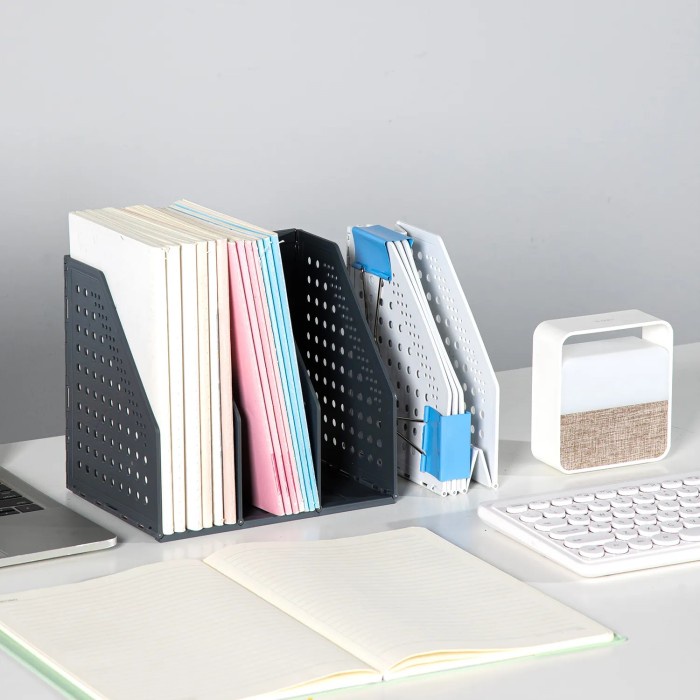 Termurah File Box Dokumen Rak Buku Desk Organizer Box File Organizer Garansi