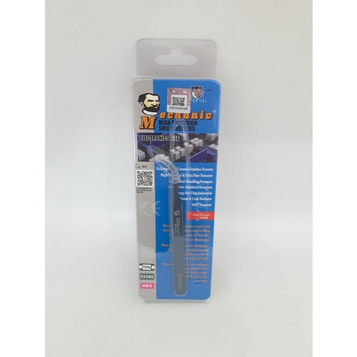 Promo Pinset Mechanic King As-King 15 Original (Blue-Bengkok)