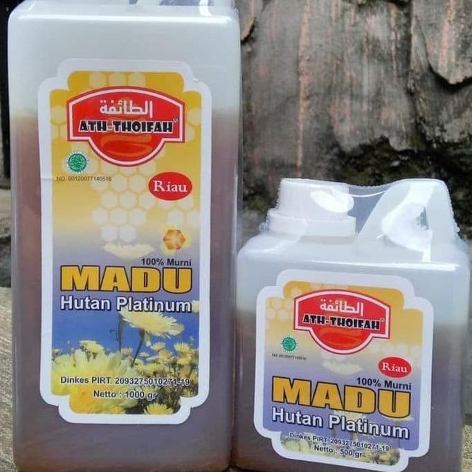 

met Madu Hutan Platinum Ath Thoifah 1kg 1000gr Madu Hutan Murni