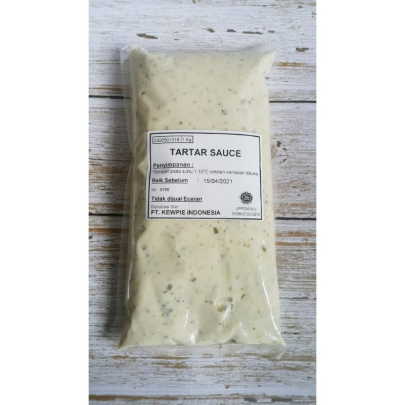 

Kewpie Tartar Sauce 1 Kg Saus Tar Tar Cocolan Saos Tar-Tar