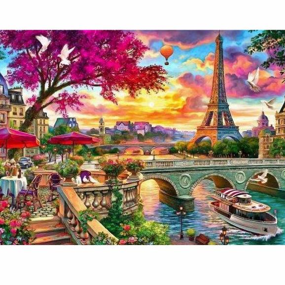 

Home Decor Canvas Paint By Number Kit Digital Oil Painting DIY