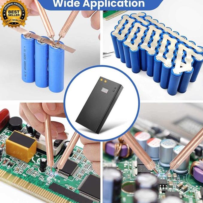 Alat Las Titik Baterai Spot Welder Welding Machine 70 Gear 11000Mah