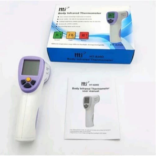 Thermometer Gun Body Infrared HTI HT-820D -FatimS